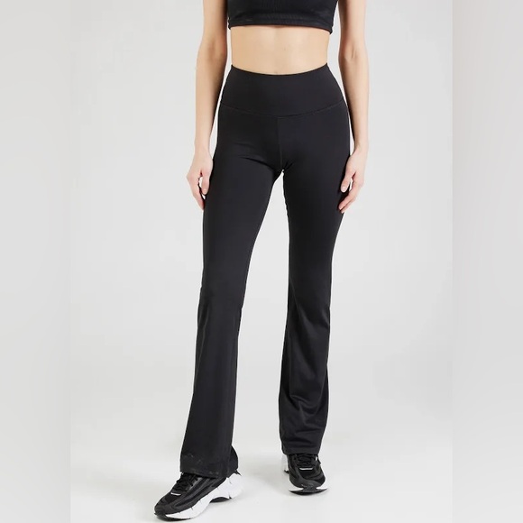 Reebok ID Identity High Rise Cotton Bootcut Active Leggings Utility Brown Large - Picture 9 of 11